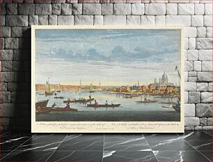 Πίνακας, A View of the City of London as it appears from under one of the Arches of Westminster Bridge