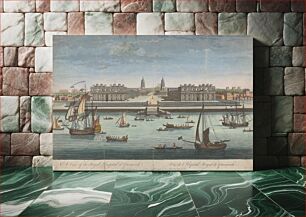 Πίνακας, A View of the Royal Hospital at Greenwich