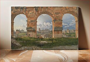 Πίνακας, A View through Three Arches of the Third Storey of the Colosseum by C.W. Eckersberg