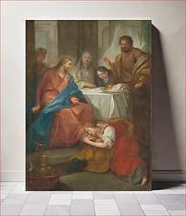 Πίνακας, A visit to the house of simon the pharisee, Jakub Kohl