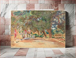 Πίνακας, A War Memorial (1918) by John Singer Sargent