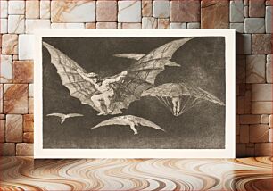 Πίνακας, A Way to Fly (Where There's a Will, There's a Way) by Francisco Goya