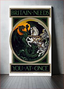 Πίνακας, A WWI British recruitment poster