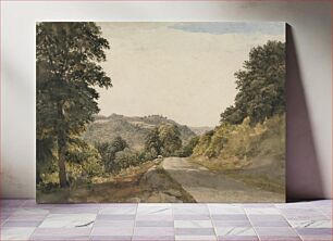 Πίνακας, A Yorkshire Road