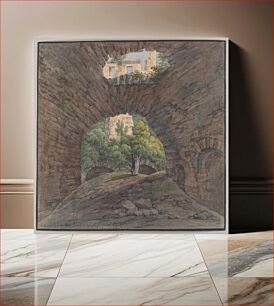 Πίνακας, A Young Couple Viewing Ruins near Bingen