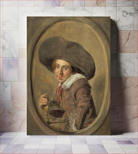Πίνακας, A Young Man in a Large Hat (1626–1629) by Frans Hals