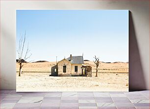 Πίνακας, Abandoned Desert House Εγκαταλελειμμένο Σπίτι της Ερήμου