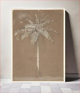 Πίνακας, Abaye Palm, Mt. Salus, Jamaica, Frederic Edwin Church