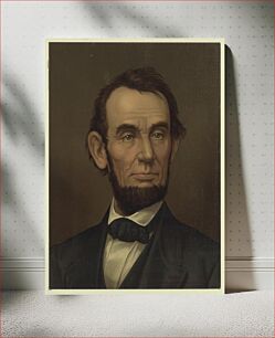 Πίνακας, [Abraham Lincoln, bust portrait, with beard]