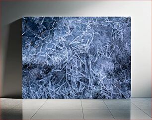 Πίνακας, Abstract Ice Pattern Αφηρημένο μοτίβο πάγου