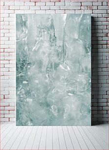 Πίνακας, Abstract Ice Texture Αφηρημένη υφή πάγου