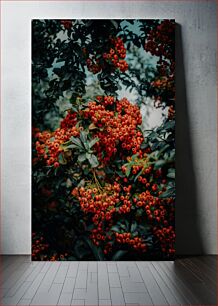 Πίνακας, Abundant Red Berries Άφθονα κόκκινα μούρα