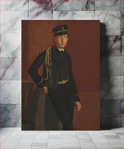 Πίνακας, Achille De Gas in the Uniform of a Cadet (1856-1857) by Edgar Degas