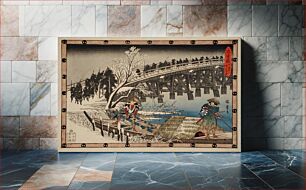 Πίνακας, Act XI First Episode: The Night Attack Advances by Utagawa Hiroshige