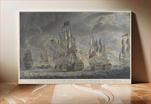 Πίνακας, Action off Cape St. Vicent, 14 February 1797