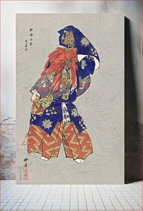 Πίνακας, Actor in the Role of the Dragon God Kasuga (Aug–1925) by Kogyo Tsukioka