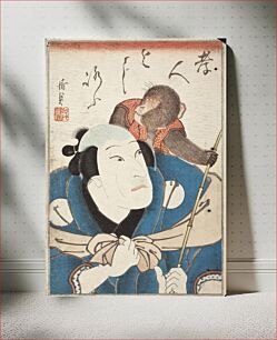 Πίνακας, Actor Jitsukawa Enzaburo I as the Filial Son Yojrio by Utagawa Kiyosada
