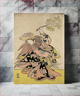 Πίνακας, Actor Nakamura Tomijūrō I in the Lion Dance (Shakkyō)