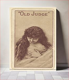 Πίνακας, Actress from the Old Judge series (N167) for Old Judge Cigarettes