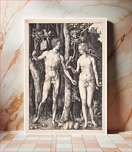 Πίνακας, Adam and Eve by Albrecht Dürer