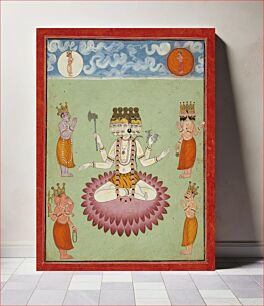 Πίνακας, Adoration of Shiva