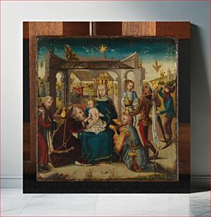 Πίνακας, Adoration of the Magi, German