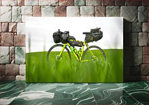 Πίνακας, Adventure Bike in Nature Ποδήλατο περιπέτειας στη φύση