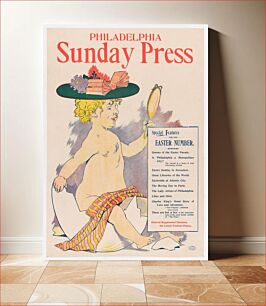 Πίνακας, Advertisement for Philadelphia Sunday Press: Easter