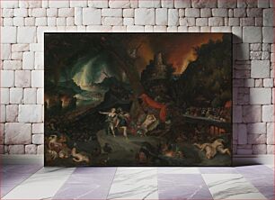 Πίνακας, Aeneas and the Sibyl in the Underworld by Jan Brueghel the Younger