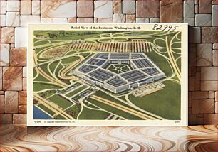 Πίνακας, Aerial view of the Pentagon, Washington, D. C