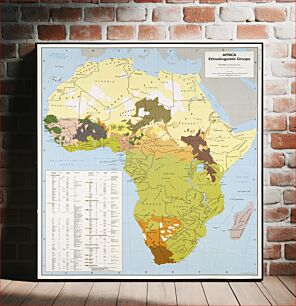 Πίνακας, Africa, ethnolinguistic groups