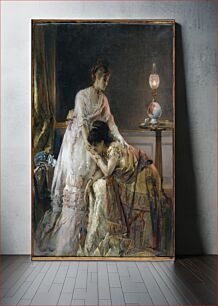 Πίνακας, After the Ball by Alfred Stevens