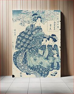 Πίνακας, Aimi of Maru Ebiya by Kikukawa Eizan