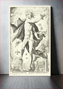 Πίνακας, Air (Aer) by Hendrick Goltzius