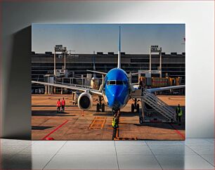 Πίνακας, Airplane at the Terminal Αεροπλάνο στον τερματικό σταθμό