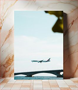 Πίνακας, Airplane Crossing Over Bridge Αεροπλάνο που διασχίζει τη γέφυρα