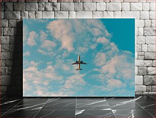 Πίνακας, Airplane in the Sky Αεροπλάνο στον ουρανό