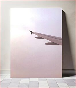 Πίνακας, Airplane Wing in the Sky Πτέρυγα αεροπλάνου στον ουρανό
