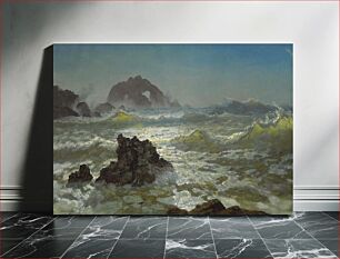 Πίνακας, Albert Bierstadt - Seal Rock, California