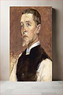 Πίνακας, Albert (René) Grenier (1858–1925) (1887) by Henri de Toulouse–Lautrec. Origi