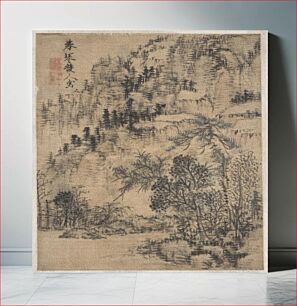 Πίνακας, Album with Paintings and Calligraphy during second half 19th century by Urakami Shunkin