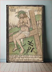 Πίνακας, Album with Twelve Engravings of The Passion, a Woodcut of Christ as the Man of Sorrows, and a Metalcut of St. Jerome in Penitence