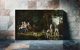 Πίνακας, Alexander Masterton and His Wife and Children by William Hamilton