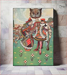 Πίνακας, Alice's Adventures in Wonderland: There was a dispute going on between the executioner, the King, and the Queen (1907) illustrated by Charles Robinson
