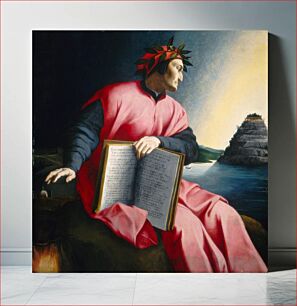 Πίνακας, Allegorical Portrait of Dante (late 16th century) by Florentine 16th Century