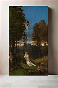 Πίνακας, Allegory of Chastity (ca. 1505) by Lorenzo Lotto