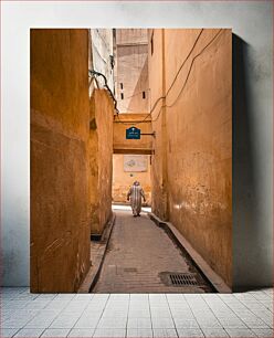 Πίνακας, Alley in Ancient City Σοκάκι στην Αρχαία Πόλη