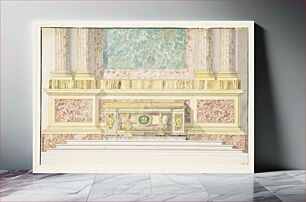 Πίνακας, Altar Mensa for the Capella Paolina (Borghese Chapel), Santa Maria Maggiore, Rome, Italy, Mario Asprucci The Younger