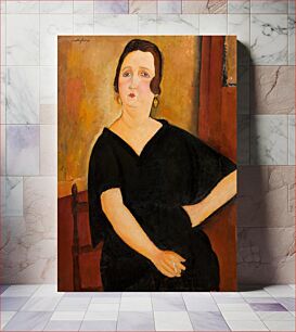 Πίνακας, Amedeo Modigliani's Madame Amédée (Woman with Cigarette) (1918)