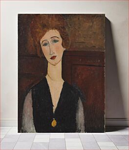 Πίνακας, Amedeo Modigliani's Portrait of a Woman (c. 1917–1918)